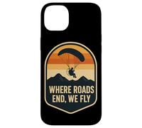 Where Roads End We Fly Paragliding Sunset Case for iPhone 14 Plus