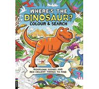Where’s the Dinosaur? - Colour and Search - Book - Boxer Gifts