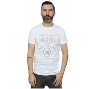 Where´s The Kaboom Marvin The Martian Cotton T-Shirt Looney Tunes White M