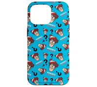 Where’s Waldo Faces and Question Marks All-Over Print Case for iPhone 16 Pro