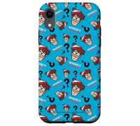 Where’s Waldo Faces and Question Marks All-Over Print Case for iPhone XR