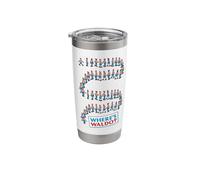 Where’s Waldo Marching Search Front & Back Stainless Steel Insulated Tumbler
