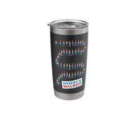 Where’s Waldo Marching Search Front & Back Stainless Steel Insulated Tumbler