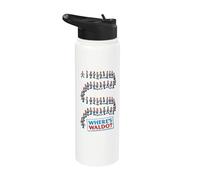Where’s Waldo Marching Search Front & Back Stainless Steel Insulated Water Bottle