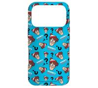 Where’s Wally Faces and Question Marks All-Over Print Case for iPhone 17 Pro