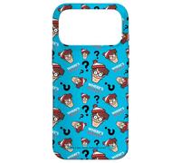 Where’s Wally Faces and Question Marks All-Over Print Case for iPhone 17 Pro Max