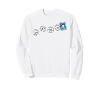 Where’s Wally the Beach Scene Front & Back Sweatshirt