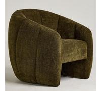 Where Saints Go Ltd Armchair Cavan Tub Moss Green Fabric Frame 74Cm By Where Saints Go