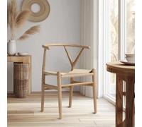 Where Saints Go Ltd Wish Dining Chair, Natural Paper Cord And Natural Ash By Where Saints Go