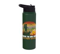 Where The Hike Ends The Prost Begins Stainless Steel Insulated Water Bottle