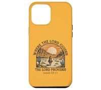 Where the Lord Guides The Lord Provides - Isaiah 58:11 Retro Case for iPhone 12 Pro Max