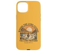Where the Lord Guides The Lord Provides - Isaiah 58:11 Retro Case for iPhone 15 Plus
