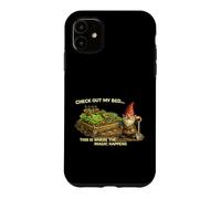 Where The Magic Happens Garden Gnome Vegetable Veggie Humor Case for iPhone 11