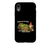 Where The Magic Happens Garden Gnome Vegetable Veggie Humor Case for iPhone XR