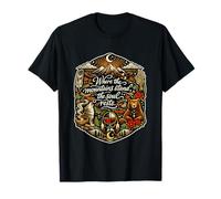 Where THE Mountains Stand THE Soul Rests T-Shirt