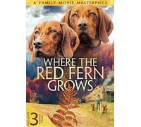 Where The Red Fern Grows (Includes 3 Bonus Movies)