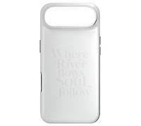 Where the River Flows the Soul Will Follow Fly Fishing Case for iPhone Air
