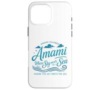 Where the sky meets the oceans Case for iPhone 16 Pro Max