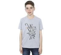 Where The Wild Things Are Boy's T-Shirt in Grey | Size: 3-4 Years Where The Wild Things Are Grey 3-4 Years