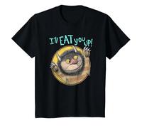 Where The Wild Things are Eat T-Shirt, Youth, Black, 3T
