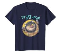 Where The Wild Things are Eat T-Shirt, Youth, Navy Blue, 2T