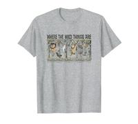 Where The Wild Things are Hang T-Shirt, Men, Heather Grey, 4X-Large