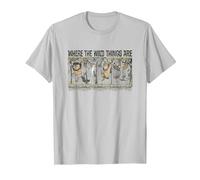 Where The Wild Things are Hang T-Shirt, Men, Silver Grey, Large