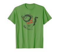 Where The Wild Things are Line Art T-Shirt, Men, Grass Green, Large