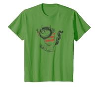 Where The Wild Things are Line Art T-Shirt, Youth, Grass Green, 3T