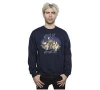 Where The Wild Things Are Men's Group Pose Sweatshirt in Navy | Size: Large Where The Wild Things Are Navy L