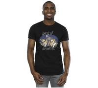 Where The Wild Things Are Men's Group Pose T-Shirt in Black | Size: 2XL Where The Wild Things Are Black 2XL
