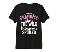 Where The Wild Things are Spoiled New Grandma Premium T-Shirt