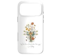 Where there is a love of nature, there is joy - Leo Tolstoy Case for iPhone 17 Pro Max