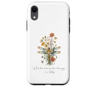 Where there is a love of nature, there is joy - Leo Tolstoy Case for iPhone XR