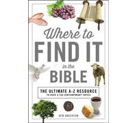 Where to Find It in the Bible : Topical Index for Quick-and-Easy Reference