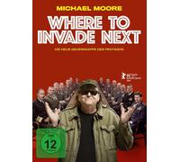Where to Invade Next (DVD) Michael Moore Vigdis Finnbogadottir Jon Gnarr