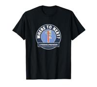 Where to Next Entrepreneur Travelpreneur Digital Nomad Boss T-Shirt