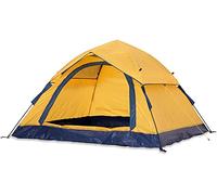 Where Tomorrow Waterproof Pop Up Tent 210 x 190 x 110 cm 3 Person Quick Up System fast pitch Foldable Festival Tent with sewn-in Groundsheet UV Protection Lightweight Portable -Yellow