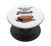 Where Two or More Are Gathered There’s a Potluck Christian PopSockets Adhesive PopGrip