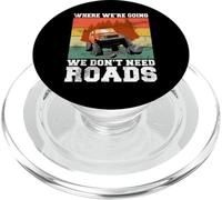 Where We’re Going We Don’t Need Roads Offroad PopSockets PopGrip for MagSafe