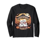 Where You Haunt I Will Follow Cute Ghost Couple Long Sleeve T-Shirt