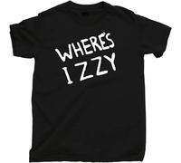 Wheres Izzy T Shirt Stradlin Axl Slash Don't Cry Tee Black