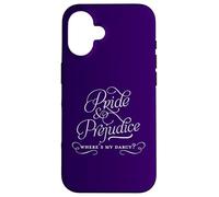 "Where's My Darcy?" Jane Austen/Pride and Prejudice Case for iPhone 16