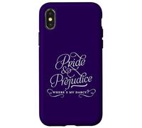 "Where's My Darcy?" Jane Austen/Pride and Prejudice Case for iPhone X/XS