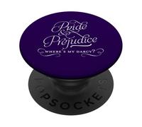 "Where's My Darcy?" Jane Austen/Pride and Prejudice PopSockets Adhesive PopGrip