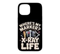 Where's My Marker Xray Life Xray Tech Radiology Case for iPhone 15