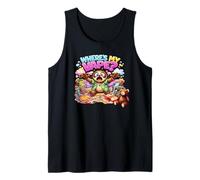 Where's My Vape Funny Cartoon Sloth Panic Attack Tank Top