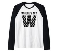 Where's My W (Win) Funny Relatable Adult Life Meme Humor Raglan Baseball Tee