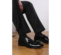 Where's That From Men's 'Elliot' Lace Up Derby Formal Dress Work Shoes in Black | Size: 7 Where's That From Black 7