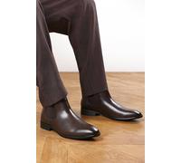 Where's That From Men's 'Henry' Formal Slip On Classic Chelsea Ankle Boots in Brown | Size: 11 Where's That From Brown 11